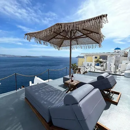 Oinos Luxury Caldera Villa Ia