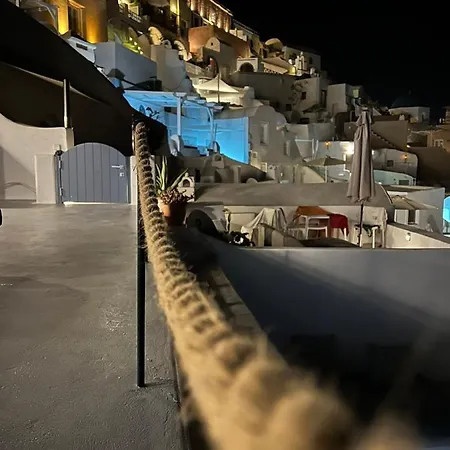 빌라 Oinos Luxury Caldera 이아